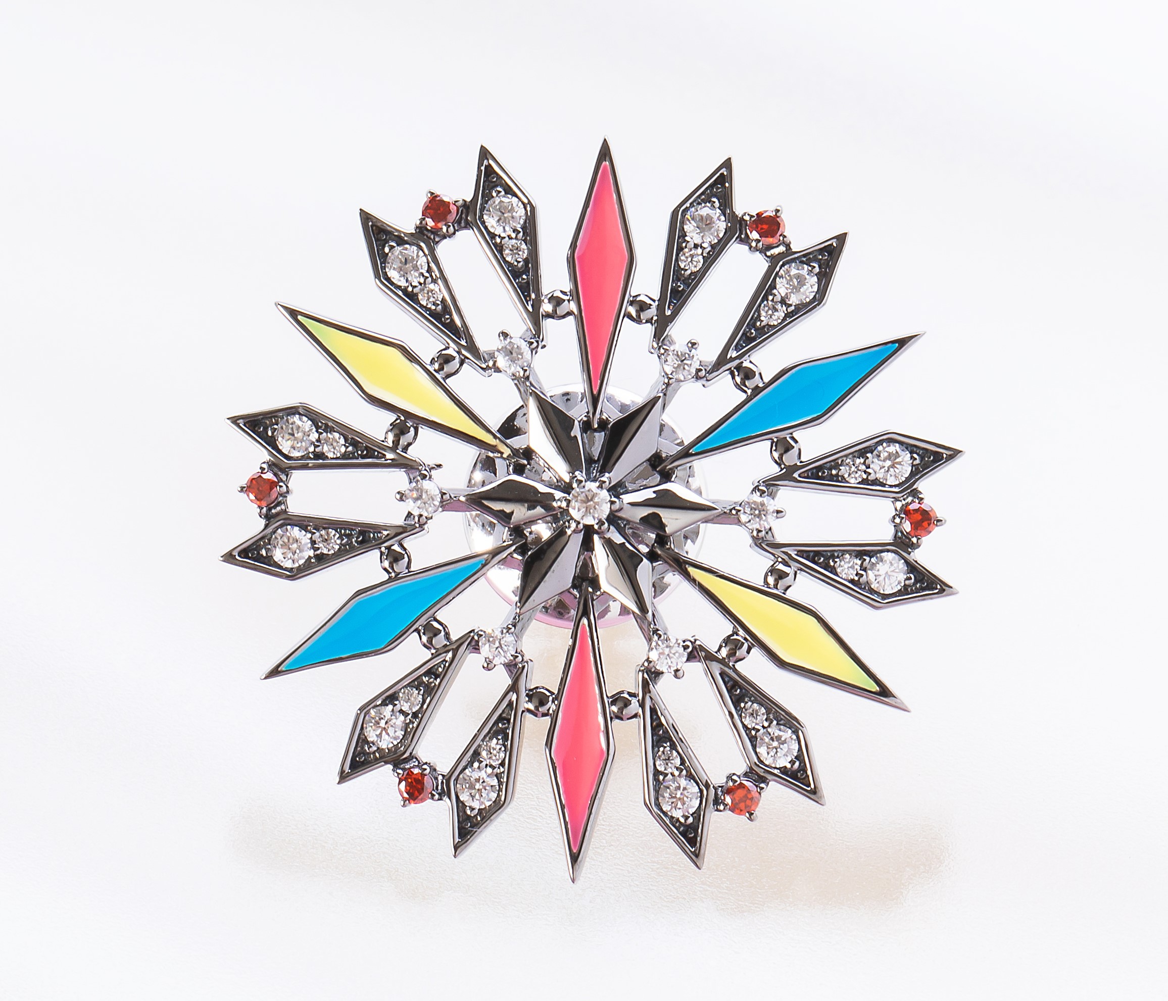 花火BROOCH： 聖礼花（ジュエリーデザイン）
